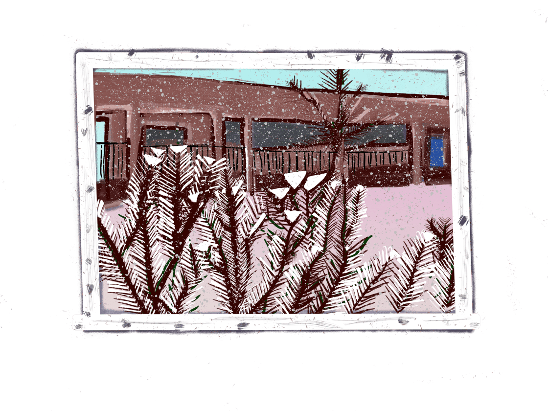 winter no background